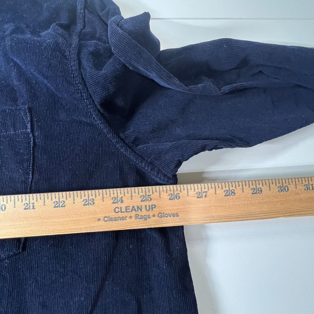 Alpine Design Cord Shirt Navy Size Men's XXL Outdoor Organic Cotton Corduroy 2XL - Picture 8 of 10